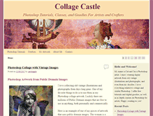 Tablet Screenshot of collagecastle.com